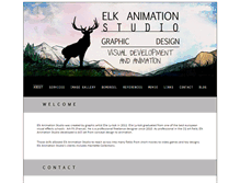 Tablet Screenshot of elkanimationstudio.com